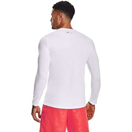 언더아머 Under Armour Mens HeatGear Fitted Long-Sleeve T-Shirt