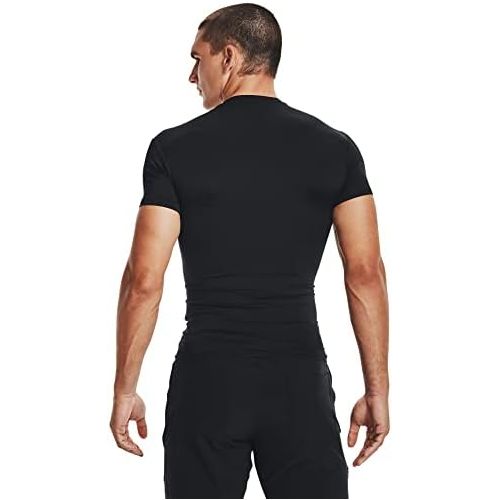 언더아머 Under Armour Mens HeatGear Tactical Compression Short Sleeve T-Shirt