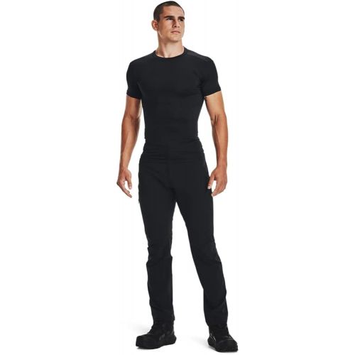 언더아머 Under Armour Mens HeatGear Tactical Compression Short Sleeve T-Shirt