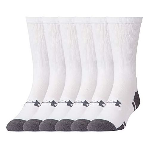 언더아머 Under Armour Adult Resistor 3.0 Crew Socks, Multipairs