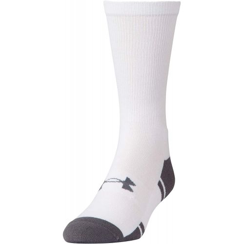 언더아머 Under Armour Adult Resistor 3.0 Crew Socks, Multipairs