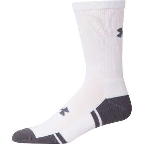 언더아머 Under Armour Adult Resistor 3.0 Crew Socks, Multipairs