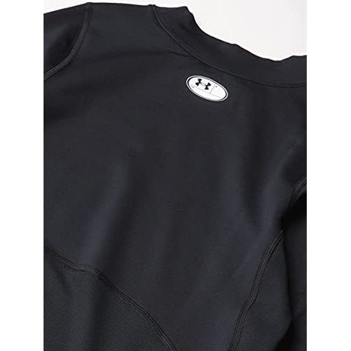 언더아머 Under Armour Boys ColdGear Mock Long Sleeve T-Shirt