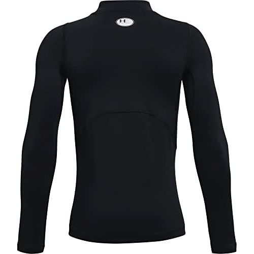 언더아머 Under Armour Boys ColdGear Mock Long Sleeve T-Shirt