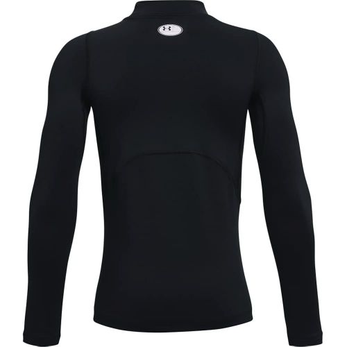 언더아머 Under Armour Boys ColdGear Mock Long Sleeve T-Shirt