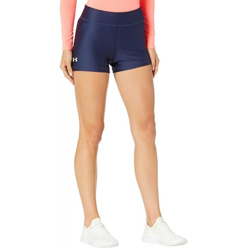 언더아머 Under Armour Womens HeatGear Mid Rise Shorty