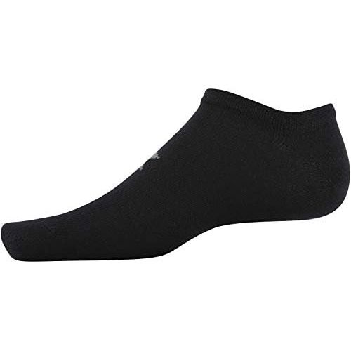 언더아머 Under Armour Adult Essential Lite No Show Socks, 6 Pairs