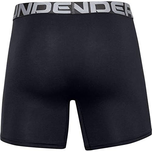 언더아머 Under Armour Mens Charged Cotton 6-inch Boxerjock 3-Pack