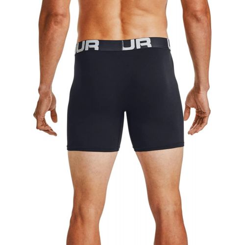 언더아머 Under Armour Mens Charged Cotton 6-inch Boxerjock 3-Pack