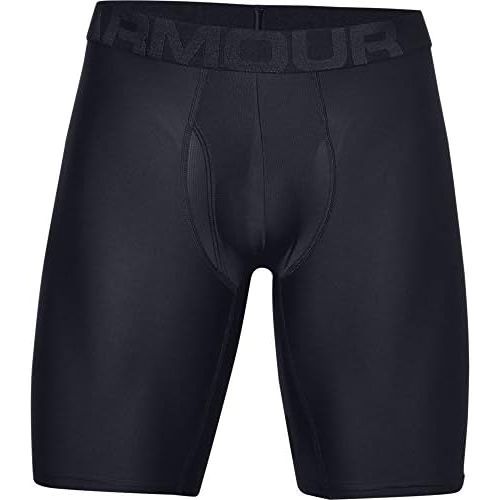 언더아머 Under Armour Mens Tech 9-inch Boxerjock 2-Pack