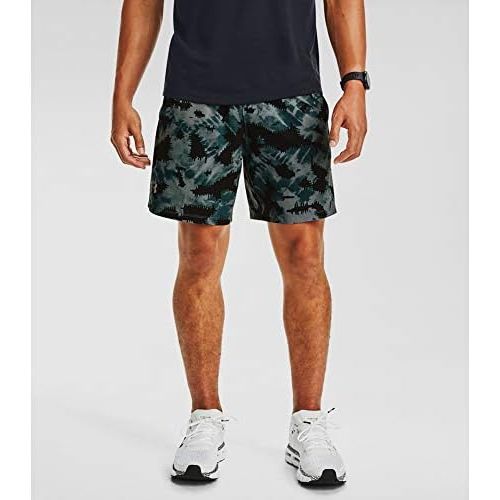 언더아머 Under Armour Mens Launch Stretch Woven 7-inch Printed Shorts