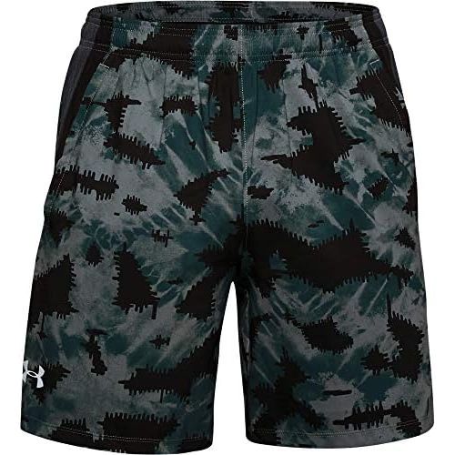 언더아머 Under Armour Mens Launch Stretch Woven 7-inch Printed Shorts