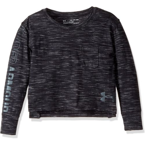 언더아머 Under Armour Under Armor Girls Elevated Training Knit Long Sleeve