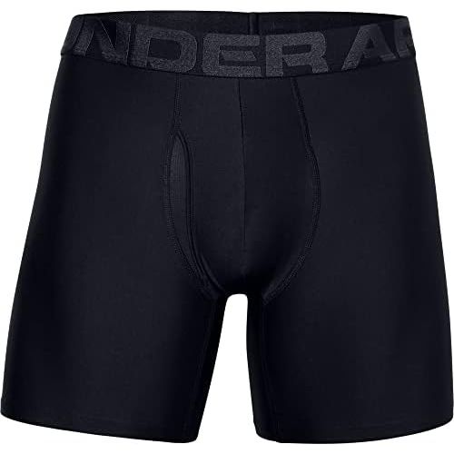 언더아머 Under Armour Mens Tech 6-inch Boxerjock 2-Pack