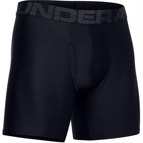 언더아머 Under Armour Mens Tech 6-inch Boxerjock 2-Pack