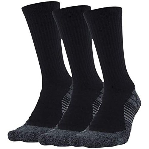 언더아머 Under Armour Adult Elevated Performance Crew Socks, 3-Pairs