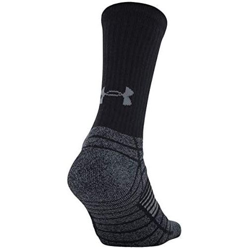 언더아머 Under Armour Adult Elevated Performance Crew Socks, 3-Pairs