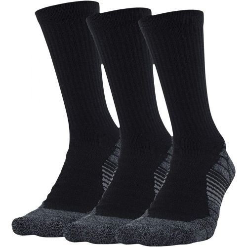 언더아머 Under Armour Adult Elevated Performance Crew Socks, 3-Pairs