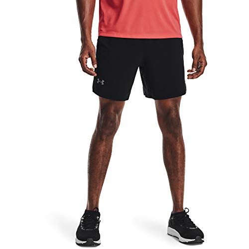 언더아머 Under Armour Mens Launch Stretch Woven 7-inch Shorts