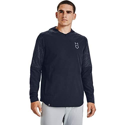 언더아머 Under Armour Mens Cage Ripthread Hooded Jacket