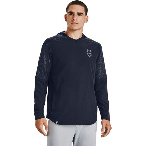 언더아머 Under Armour Mens Cage Ripthread Hooded Jacket