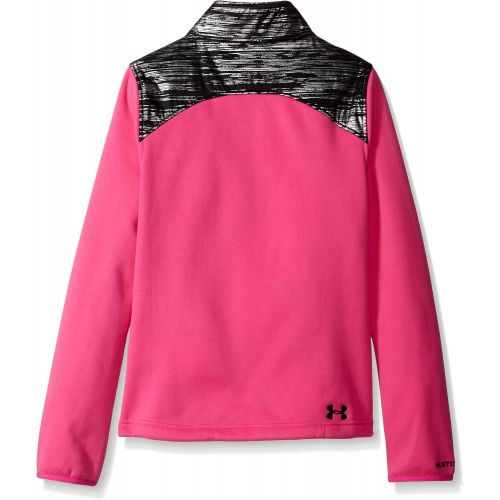 언더아머 Under Armour Girls UA Extreme CG Jacket, Rebel Pink (652)/Black, Youth X-Large