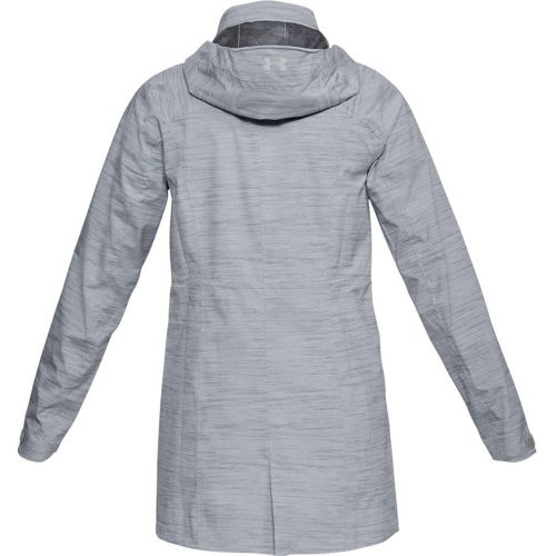 언더아머 Under Armour Outerwear Womens Rain Parka II Hoodie, Overcast Gray/Elemental, Large