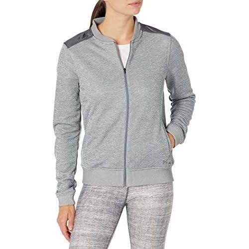 언더아머 Under Armour Womens Storm Sweater Fleece Full Zip Bomber Jacket