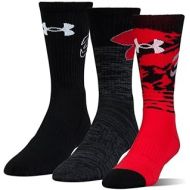 Under Armour Youth Phenom Curry Crew Socks, 3-Pairs