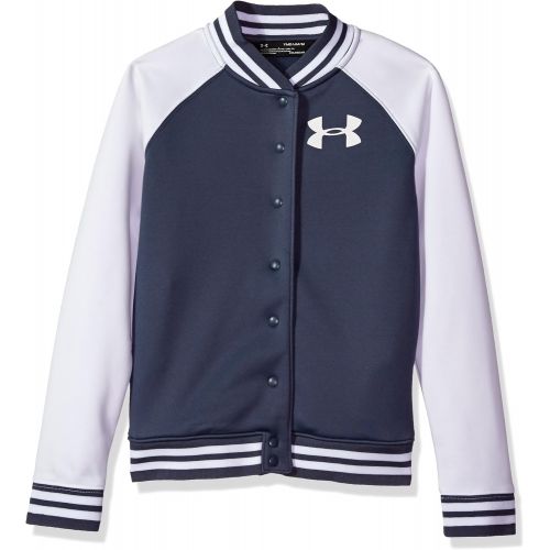 언더아머 Under Armour Girls Fleece Graphic Bomber sweatshirts