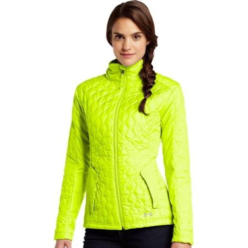 언더아머 Under Armour Women ColdGear Infrared Alpinlite Jacket (M, High vis yellow)