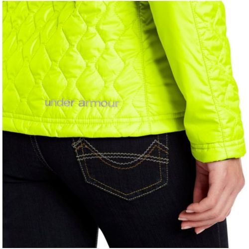 언더아머 Under Armour Women ColdGear Infrared Alpinlite Jacket (M, High vis yellow)