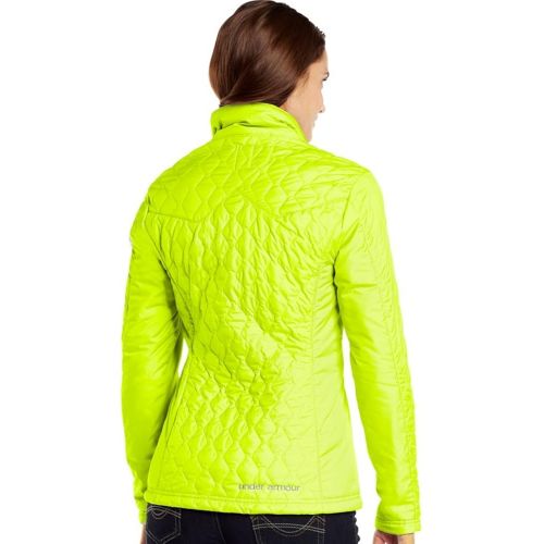 언더아머 Under Armour Women ColdGear Infrared Alpinlite Jacket (M, High vis yellow)