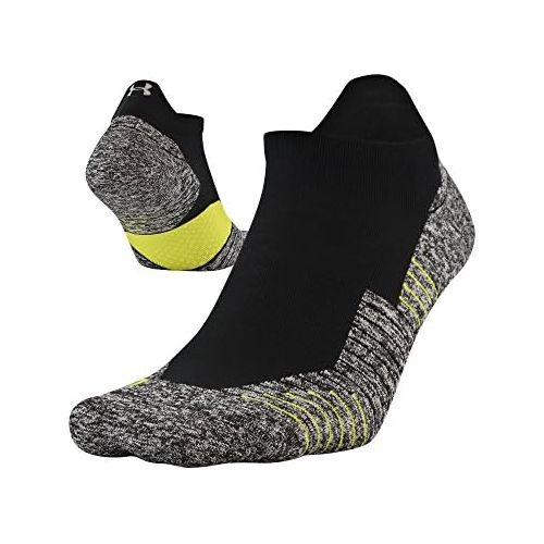 언더아머 Under Armour Adult Run Cushion No Show Tab Socks, 1-Pair