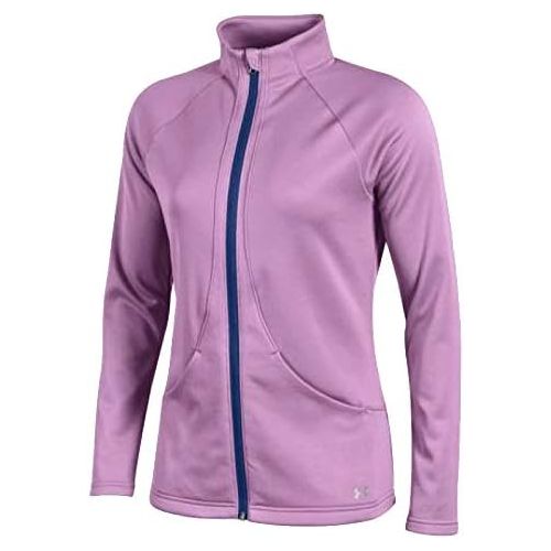 언더아머 Under Armour Women Motivate Full Zip Golf Jacket Verve Violet X-Large