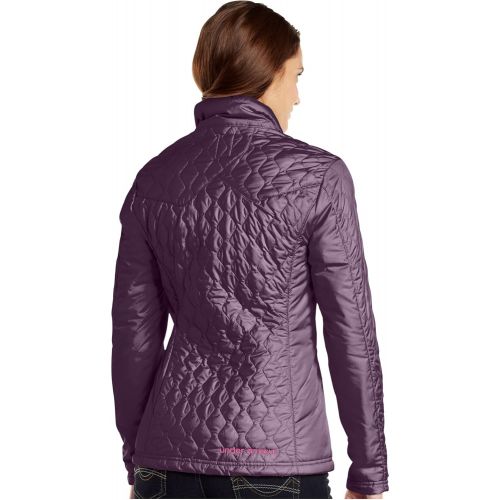 언더아머 Under Armour Cold Gear Infrared Alpinlite Jacket - Womens Velvet/Lollipop X-Small