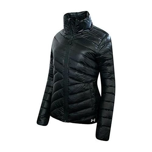 언더아머 Under Armour Womens Storm Down Packable Water Resistant Puffer Jacket (M) Black