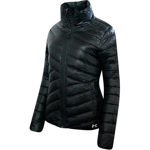 언더아머 Under Armour Womens Storm Down Packable Water Resistant Puffer Jacket (M) Black