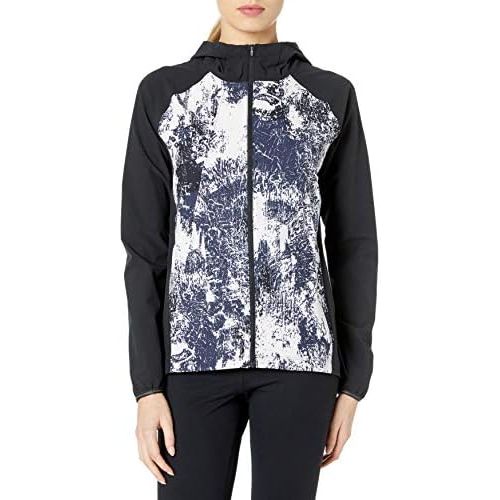 언더아머 Under Armour Under Armor Womens Out Run The Storm Printed Jacket