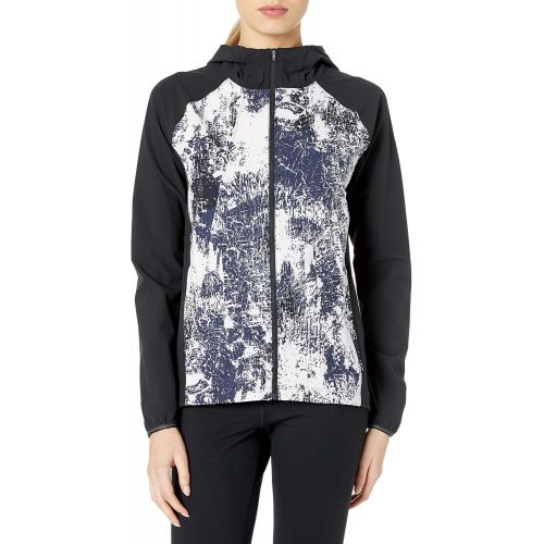 언더아머 Under Armour Under Armor Womens Out Run The Storm Printed Jacket