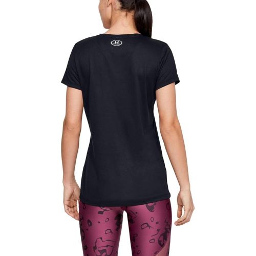 언더아머 Under Armour Womens Tech V-Neck Short-Sleeve T-Shirt