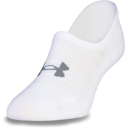 언더아머 Under Armour Womens Ultra Low Socks, 3-Pairs