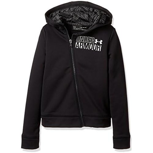 언더아머 Under Armour Girls Fleece Full Zip Hoody