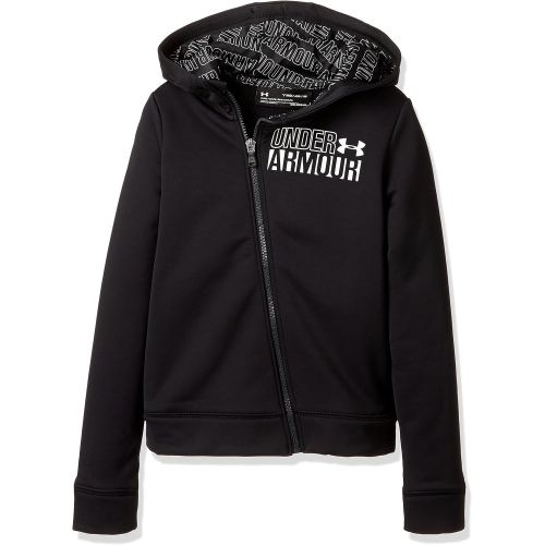 언더아머 Under Armour Girls Fleece Full Zip Hoody