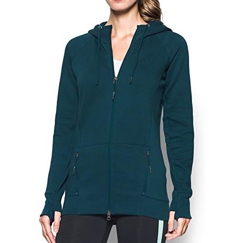 언더아머 Under Armour Womens Varsity Fleece Full Zip Jacket