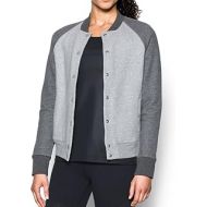 Under Armour Womens Varsity Fleece Bomber Jacket