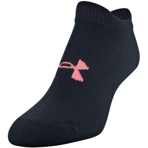 언더아머 Under Armour Womens Essential No Show Socks, 6-pair