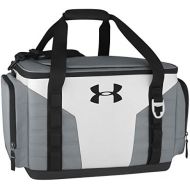 Under Armour 36 Can Soft Sided Cooler, White/Black