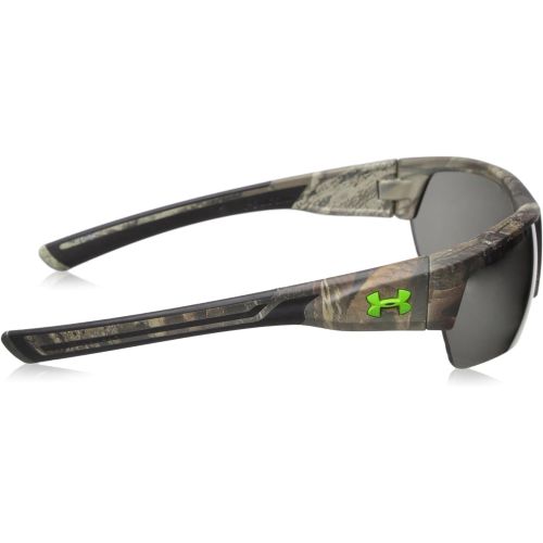 언더아머 Under+Armour Under Armour Mens Big Shot Storm 8630085-960126 Polarized Rectangular Sunglasses