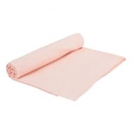 Under the Nile Organic Cotton Baby Girl Light Peach Muslin Swaddle Blanket